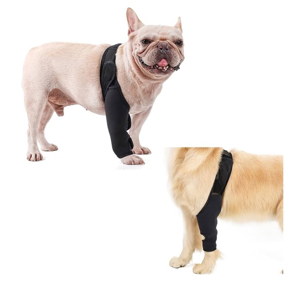 XS Dog Knee Brace 4 Ligament Injury Joint Pain Muscle Soreness - Picture 1 of 3